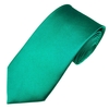 Plain Jade Green Silk Tie