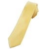Plain Lemon 6cm Skinny Tie