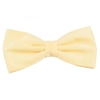 Plain Lemon Bow Tie