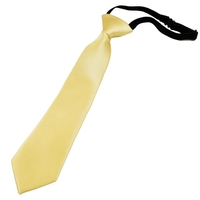 Plain Lemon Boys Tie - 6 Months to 4 Years