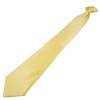 Plain Lemon Mens Clip On Tie