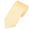 Plain Lemon Satin Tie