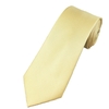 Plain Lemon Textured Mens Tie