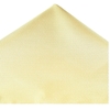 Plain Lemon Textured Pocket Square Handkerchief