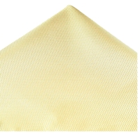 Plain Lemon Textured Pocket Square Handkerchief