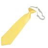 Plain Lemon Yellow Boys Skinny Tie - 6 Months to 4 Years
