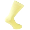 Plain Lemon Yellow Mens Socks