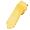 Plain Lemon Yellow Skinny Tie