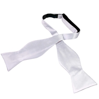 Plain Light Mauve Self Tie Bow Tie