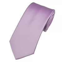 Plain Lilac Boys Tie