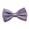 Plain Lilac Mens Silk Bow Tie