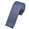 Plain Lilac Silk Knitted Tie