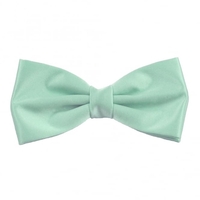 Plain Magic Mint Bow Tie