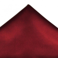 Plain Maroon Pocket Square Handkerchief