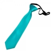 Plain Medium Turquoise Boys Skinny Tie - 6 Months to 4 Years