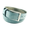 Plain Mid Blue Suede Belt - 36"-38" Size L Choose a Waist Size: Large - 36" - 38"