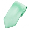 Plain Mint Satin Tie