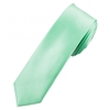 Plain Mint Skinny Tie