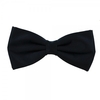 Plain Navy Blue Boys Bow Tie
