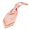 Plain Pink Boys Scrunchie Wedding Cravat
