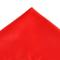 Plain Red Pocket Square Handkerchief