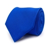 Plain Royal Blue Mens Silk Tie by Tresanti