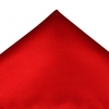 Plain Scarlet Red Pocket Square Handkerchief