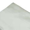 Plain Silver Grey Silk Pocket Square Handkerchief