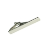 Plain Silver Skinny Tie Bar - 48mm