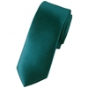 Plain Teal Green Skinny Tie