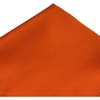 Plain Terracotta Orange Pocket Square Handkerchief