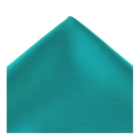 Plain Turquoise Pocket Square Handkerchief