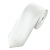 Plain White Boys Skinny Tie