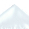 Plain White Pocket Square Handkerchief