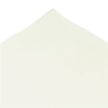 Plain White Silk Pocket Square Handkerchief