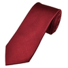 Plain Wine Red Mens Silk Tie