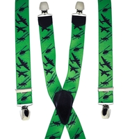 Planes & Helicopters Mens Trouser Braces