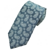 Profuomo Blue & Silver Paisley Patterned Men