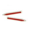 Red Rhodium Collar Stiffeners