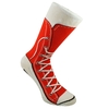 Red Sneakers Mens Novelty Socks 5-11