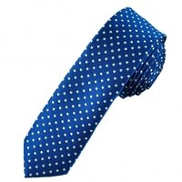 Royal Blue & White Polka Dot Men