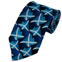 Scotland Flag Silk Tie