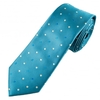 Shades of Blue,  Silver & Gold Polka Dot Men