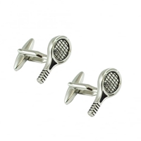 Tennis Racket Novelty Cufflinks