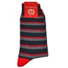 Viyella Navy,  Red & White Multi Striped Men