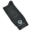 Viyella Plain Mid Grey Ribbed Wool Rich Shortie Men