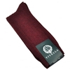 Viyella Plain Mulberry Red Ribbed Wool Rich Shortie Men