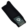 Viyella Plain Navy Blue Ribbed Wool Rich Shortie Men