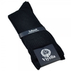 Viyella Plain Navy Blue Softouch No Elastic Wool Mens Socks