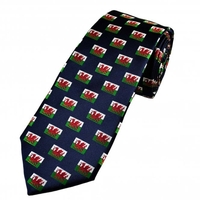 Wales Flag Tie